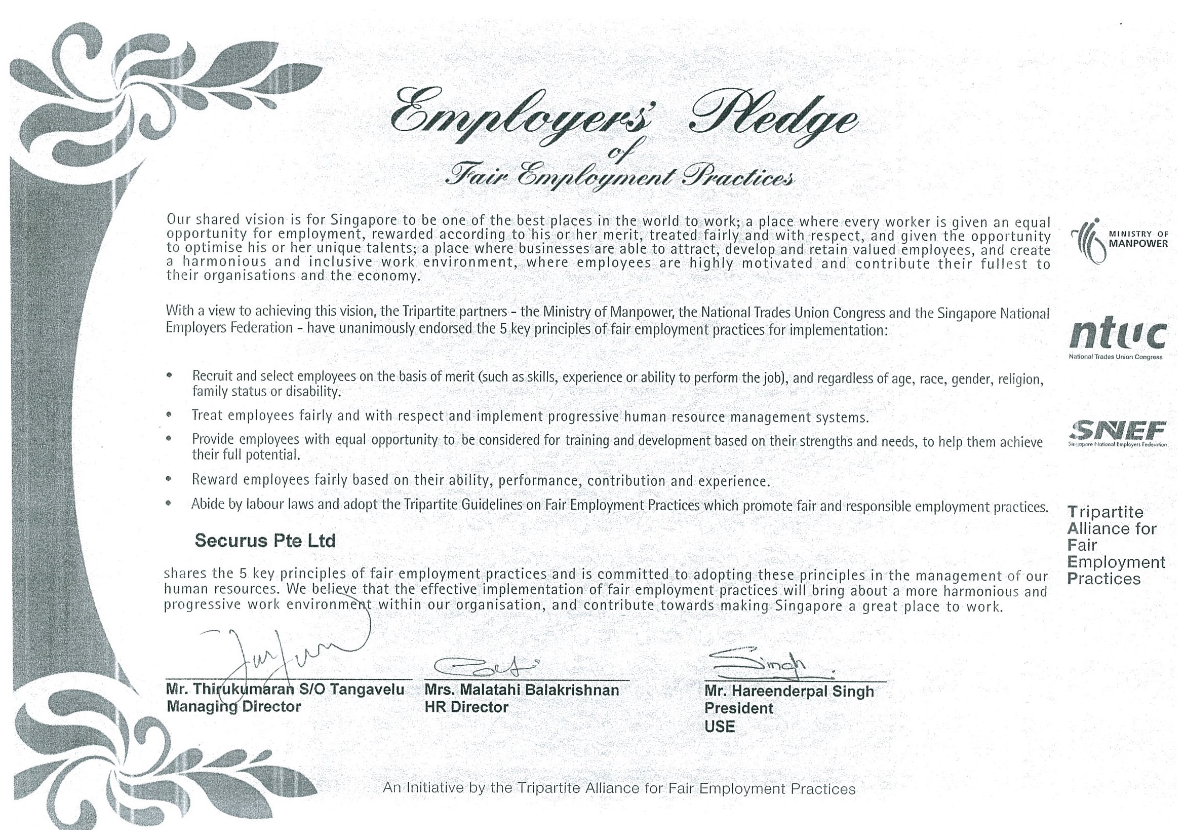 Certificate 11